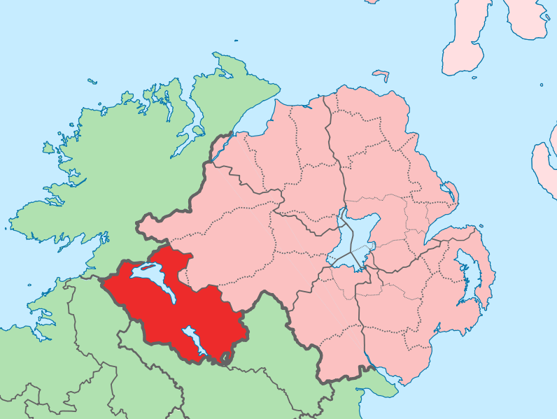 File:Island of Ireland location map Fermanagh.svg