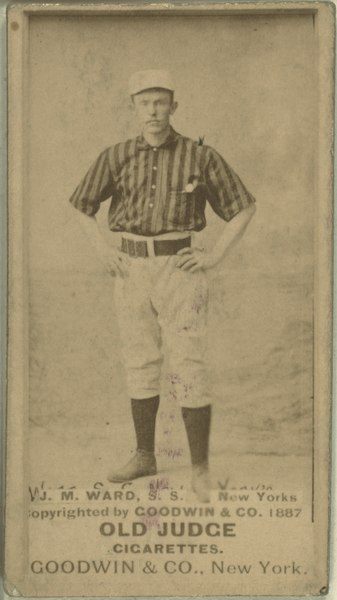 File:J. M. Ward, New York Giants, baseball card portrait LCCN2007686868.tif