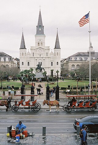 <span class="mw-page-title-main">Jackson Square (New Orleans)</span> United States historic place
