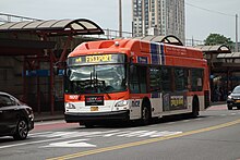 A New Flyer XN40 operating on route n4. Jamaica Ctr Bus Term td (2018-10-01) 11.jpg