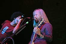 DuVall and Jerry Cantrell performing with Alice in Chains in 2006 Jerry Cantrell & William Duvall.jpg