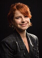 A photo of actress Jessie Buckley in 2019