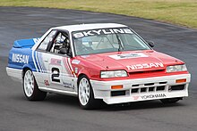 Jim Richards won the championship driving a Nissan Skyline HR31 GTS-R (car pictured above in 2014) and a Nissan Skyline R32 GT-R Jim Richards 1990 ATCC Skyline HR31.JPG