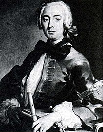 J.J. Quantz par F. Solimena (1725)