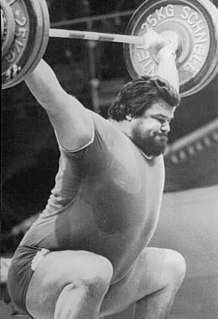 Jouko Leppä Finnish weightlifter