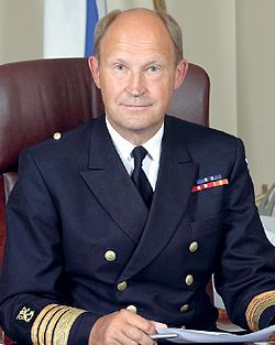 Puolustusvoimain komentaja Juhani Kaskeala 2001.