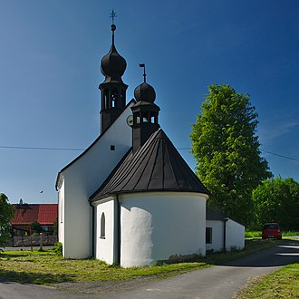 Chapelle à Křížov.