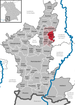 Läget för Kaltental i Landkreis Ostallgäu