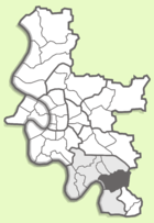 Location in the city area