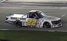 Keith McGee in the No. 22 truck at Las Vegas Motor Speedway in 2024. Keith McGee 22 Truck Las Vegas 2024.jpg