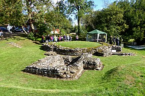 One of the tombs at the Roman Mausoleum in Keston Keston Roman Mausoleum as seen from the West.jpg
