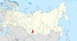 Sajanogorsk na mapě