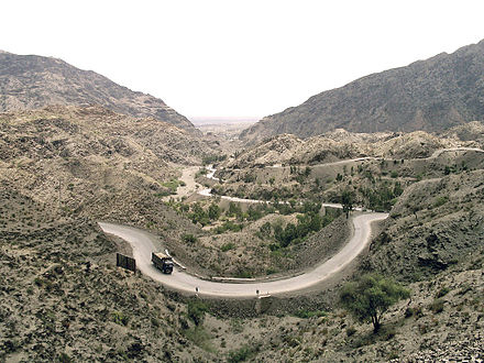 Peshawar sits at the eastern end of the Khyber Pass, which has been used as a trade route since the Kushan era approximately 2,000 years ago.
