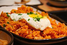 Kimchi-bokkeum-bap Kimchi fried rice.jpg