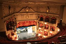 Interior detail, the Upper Circle King's Theatre Edinburgh Upper Circle.JPG