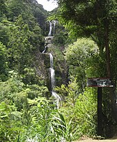 Kitekite Falls Kitekite from track.jpg