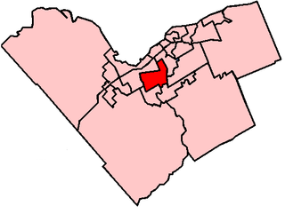 <span class="mw-page-title-main">Knoxdale-Merivale Ward</span> Place in Ontario, Canada