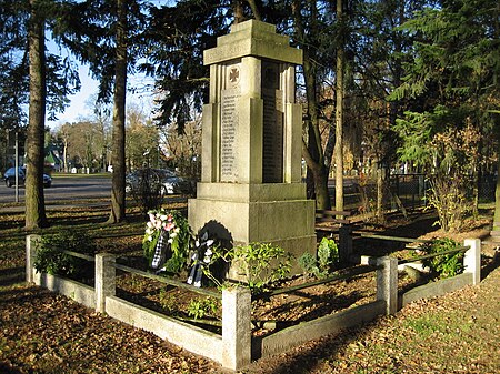 Löcknitz Kriegerdenkmal Erster Weltkrieg (Südosten) 2013 11 25