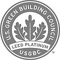 CDP has earned a LEED-Platinum certification from the USGBC.