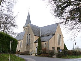 The church in La Chapelle-près-Sées