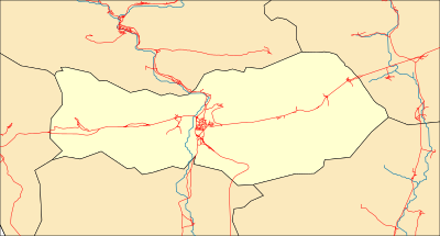Mapa de localización de La Robla