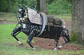 Prototip de robot Legged Squad Support System, 2021, imatge de DARPA