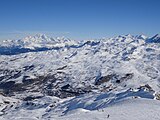 Les Menuires no Mont Blanc (Vanaf Pointe de la Masse) 2.JPG