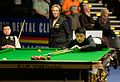 Liang Wenbo, Li Hang and Hilde Moens at Snooker German Masters (DerHexer) 2015-02-05 01.jpg
