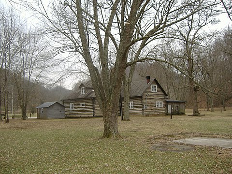 Back view of tavern