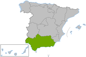 Mapo di Andaluzia