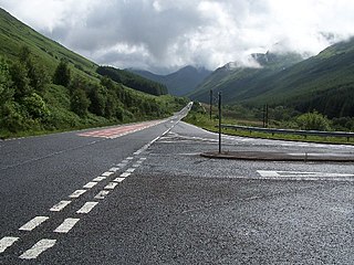 <span class="mw-page-title-main">A815 road (Scotland)</span> Road in Scotland