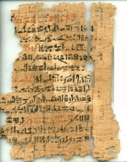 A New Kingdom copy on papyrus of the Loyalist Teaching, written in hieratic script