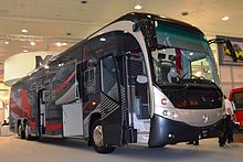 Modern MCV 600 3-axles comfort coach at the IAA 2014. MCV 600 coach 3 axles. Spielvogel 1.JPG