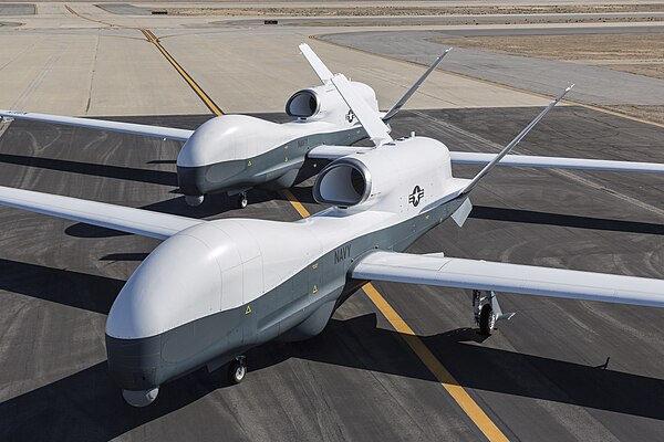 MQ-4Cs at Palmdale