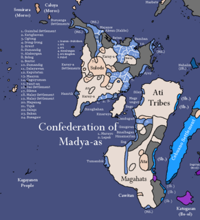 Madja-as Pre-Hispanic (c.1082–1569) Philippine state located on the islands of Panay and Negros