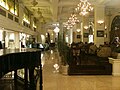 Hôtel Majestic de Hô Chi Minh-Ville (café dans le hall).