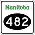 Provincial Road 482 shield