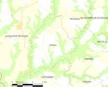 Mapa comuna FR código insee 12278.png