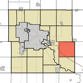 Placering af Fox Township