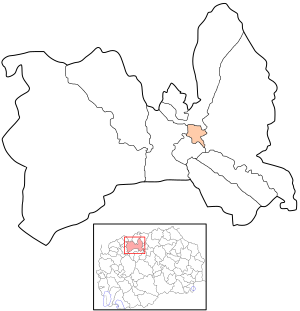 Map of Čair Municipality, Macedonia.svg