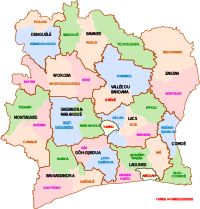 Map of Côte d'Ivoire Regions (2012-2014).svg