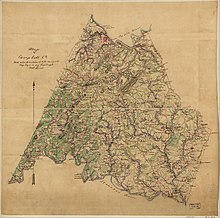 Map of Campbell County, Virginia Map of Campbell Co. LOC 2002627426.jpg