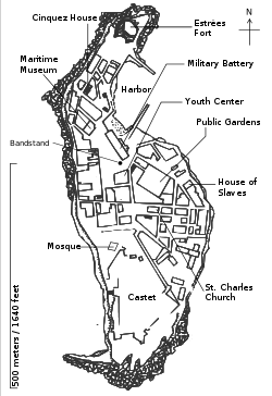 Map of Goree.svg