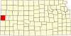 Map of Kansas highlighting Greeley County.svg