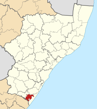 <span class="mw-page-title-main">Ezinqoleni Local Municipality</span> Former local municipality in KwaZulu-Natal, South Africa