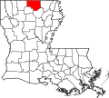 Map of Louisiana highlighting Union Parish.svg