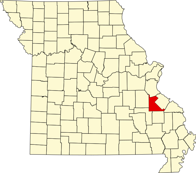 File:Map of Missouri highlighting Saint Francois County.svg