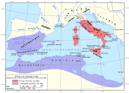 ไฟล์:Map_of_Rome_and_Carthage_at_the_start_of_the_Second_Punic_War.svg