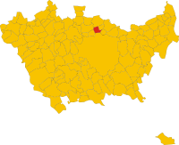 Locatie van Cormano in Milaan (MI)