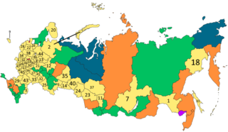<span class="mw-page-title-main">Oblasts of Russia</span> Administrative division of Russia